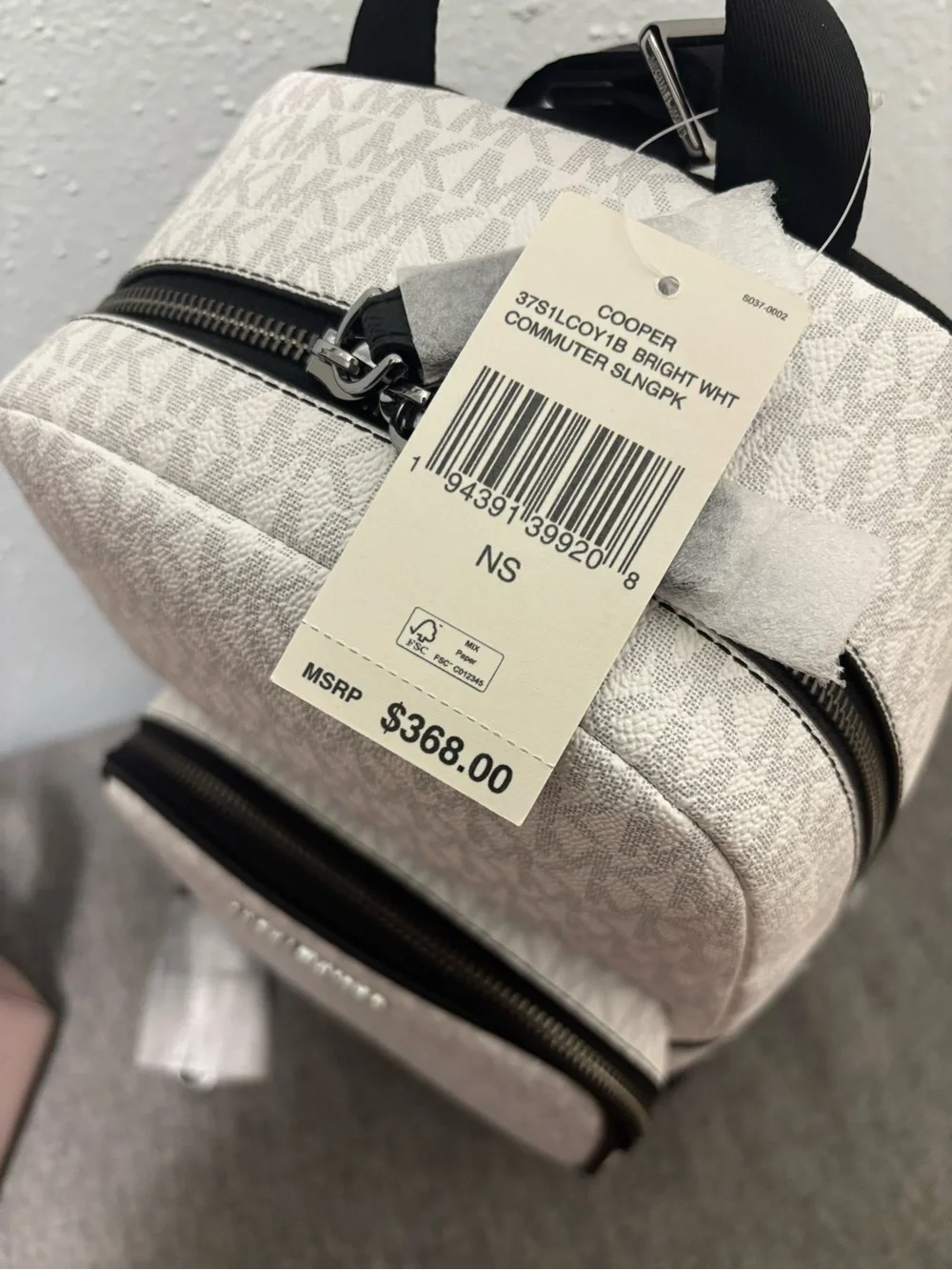 MK bags white and black , pink and brown